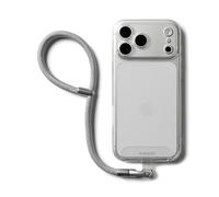 Ringke Dragonne Hand Strap [P-Type] Cordon de Poignet Antidérapant Smartphone Sangle Portable Anti-Enchevêtrement Accessoires Téléphone Portable Holder Pratique pour Tous Téléphones - Silky Silver