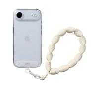 Ringke Dragonne Holder Link Puffer Hand Strap Bracelet Smartphone Confortable Sécurisé et Durable pour Téléphone Appareil Photo Clés Accessoire Portable Main Libre - Snow White