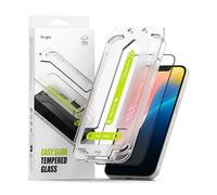 Ringke Easy Slide Tempered Glass Compatible avec Verre Trempé iPhone 16e / 14/13 Pro / 13 [2 Pack] Qualité HD Transparent Anti-Rayures 9H Dureté Application Facile Protecteur d'écran