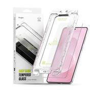 Ringke Easy Slide Tempered Glass Compatible avec Verre Trempé Samsung Galaxy S25 Edge Protecteur d'écran Qualité HD Transparent Anti-Rayures 9H Dureté Application Facile