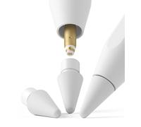 Ringke Pointes de Rechange Embout Apple Pencil Tips [2B] [3-Pack] pour Apple Pencil 2e Gén Apple Pencil 1re Gén Apple Pencil USB-C Apple Pencil Pro Accessories Durable - 2B (Matte Light Gray)