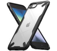Ringke Fusion-X compatible avec l'iPhone SE 5G (3e generation 2022) Clai Clear Hard Back High Duty Duthing Profost Protecture Protective TPU TPU