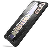 Ringke Fusion X Design Routine Case pour Samsung Galaxy S21+/Galaxy S21 Plus 5G - Noir KP38107
