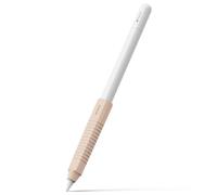 Ringke Grip Silicone pour Apple Pencil - Étui Coque de Protection Souple et Durable, Compatible Drafting Pencil, Stylet Apple Pencil, Accessoires, Antidérapant et Léger - Pink Sand