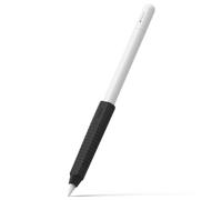 Ringke Grip Silicone pour Apple Pencil - Étui Coque de Protection Souple et Durable, Compatible Drafting Pencil, Stylet Apple Pencil, Accessoires, Antidérapant et Léger - Black