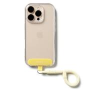 Ringke Holder Link Flow Finger Ring Strap Cordon Dragonne Sangle Bague de Doigt Téléphone Portable Sans Enchevêtrement Boucle de Doigt Accessoires pour Smartphone - Butter Yellow