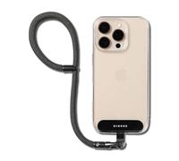 Ringke Holder Link Flow Hand Strap [P-Type] Cordon Dragonne Sangle Téléphone Portable Sans Enchevêtrement Boucle de Poignet Accessoire Téléphone Accroche Telephone pour Smartphone - Calm Black