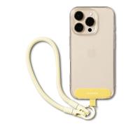 Ringke Holder Link Flow Hand Strap [U-Type] Cordon Dragonne Sangle Téléphone Portable Sans Enchevêtrement Boucle de Poignet Accessoires pour Smartphone - Butter Yellow