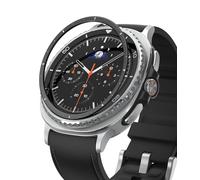 Ringke Inner Bezel Styling Compatible avec Coque Samsung Galaxy Watch 8 Classic 46mm Accessoire Étui Protection Stainless Steel Acier Inoxydable Anti-Rayures Résistant aux Rayures - 46-IN-02 Black