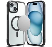 Ringke Iphone 15 Plus Case Fusion Bold Magnetic Matte Clear/ Black