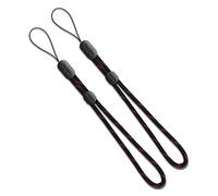 Ringke Lanyard Dragonne Poignet [Black Ruby] [2-Pack] pour Téléphone, Smartphone, Caméra, DSLR, USB