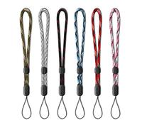 Ringke Lanyard Dragonne Poignet [Couleur Assortie] [6-Pack] pour Téléphone, Smartphone, Caméra, DSLR, USB