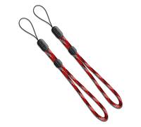 Ringke Lanyard Dragonne Poignet [Varsity Red] [2-Pack] pour Téléphone, Smartphone, Caméra, DSLR, USB