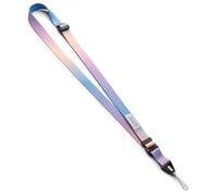 Ringke Lanyard Strap, Sangle Courroie de Cou One-Touch Buckle Nylon 1 Trou de Sangle Nécessaire Multi-Usage Cordon - Aurora