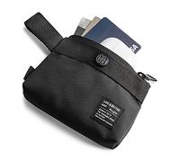 Ringke Mini pochette [2-Way Bag Miniature] Pochette de transport en nylon pour AirPods, Galaxy Buds, écouteurs, cartes, carte d'identité - Noir