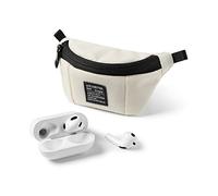 Ringke Mini Pochette Coque AirPods Pro 2, AirPods Pro, AirPods 3, AirPods, Samsung Galaxy Buds 2 Pro, Buds Pro, Buds 2 Mini Pouch Accessoires Pochette Écouteurs - Sling Bag (Ivory)