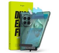 Ringke Protecteur d'écran Compatible avec OnePlus 12 5G [Dual Easy Film] [2 Pack] Application Facile Attachement sans Échec Fonction de Dépoussiérage Résistant aux Rayures