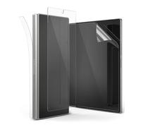 Ringke Protecteur d'écran Compatible avec Samsung Galaxy Z Fold 6 (2024) [3-in-1 Protector] Verre Trempé l'écran Externe et l'écran Intérieur et l'écran Charnière Résistant aux Rayures - Clear