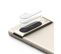 Ringke Protection Caméra Google Pixel 8 Pro Verre Trempé [3 Pack] 9H Dureté Camera Lens Protection Anti-Rayures Aucune Interférence de Flash Caméra Arrière Protecteur Pixel 8 Pro - Clear
