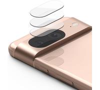 Ringke Protection Camera Google Pixel 8 Verre Trempe [3 Pack] 9h Durete Camera Lens Protection Anti-Rayures Aucune Interference De Flash Camera Arriere Protecteur Pixel 8 - Clear