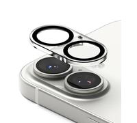 Ringke Protection Caméra iPhone 17 Verre Trempé [2 Pack] 9H Dureté Camera Lens Protection Anti-Rayures Aucune Interférence de Flash Caméra Arrière Protecteur - Clear