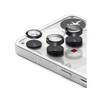 Ringke Protection Caméra Nothing Phone (3) Verre Trempé [Camera Lens Frame Glass] [2 Pack] Protection Objectif Couvercle en Verre Cadre en Aluminium Résistant aux Rayures Caméra Protecteur