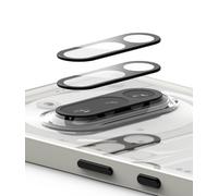 Ringke Protection Caméra Nothing Phone (3a) Verre Trempé [2 Pack] 9H Dureté Camera Lens Protection Anti-Rayures Aucune Interférence de Flash Caméra Arrière Protecteur Nothing Phone (3a)