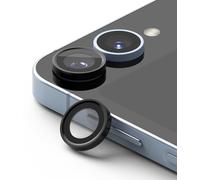 Ringke Protection Caméra Samsung Galaxy Z Flip 6 / Z Flip 7 FE Caméra Protecteur [Camera Lens Frame Glass] [2 Pack] Protection Objectif Couvercle en Verre Cadre en Aluminium Résistant aux Rayures