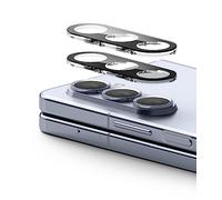 Ringke Protection Caméra Samsung Galaxy Z Fold 5 5G Verre Trempé [2 Pack] 9H Dureté Camera Lens Protection Anti-Rayures Aucune Interférence de Flash Caméra Arrière Protecteur Samsung Z Fold 5 - Clear