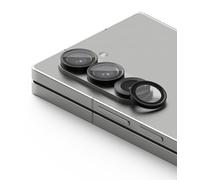 Ringke Protection Caméra Samsung Galaxy Z Fold 6 [Camera Lens Frame Glass] [2 Pack] Protection Objectif Couvercle en Verre Cadre en Aluminium Résistant aux Rayures Caméra Protecteur Samsung Z Fold 6