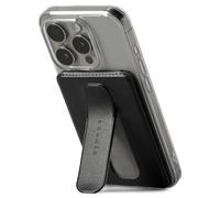 Ringke Slide Grip Wallet Magnetic Card Holder Porte Carte Magnétique Portefeuille Poignée de Doigt pour Téléphone Pochette Cartes [Stockage de 2 Cartes] Compatible avec Coque Magnétique - Black