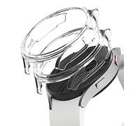 Ringke [Slim] Coque Compatible avec Galaxy Watch 4 40mm [2 Pack] Transparente Solide Rigide Bumper - Clear