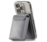 Ringke Stand Pocket Magnetic Card Holder Porte Carte Magnétique Portefeuille pour Téléphone Pochette Cartes [Stockage de 13 Cartes] Compatible avec Coque Magnétique