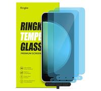 Ringke Tempered Glass Compatible avec Verre Trempé Samsung Galaxy S23 FE Qualité HD Transparent Anti-Rayures 9H Dureté Application Facile Protecteur d'écran S23 FE - Clear