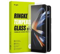 Ringke Verre Trempé Avant Protecteur d'écran Compatible avec Samsung Galaxy Z Fold 4 5G (2022) Cover Display Glass Qualité HD Transparent Anti-Rayures 9H Dureté - Clear