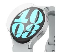 Ringke Verre Trempé Compatible avec Samsung Galaxy Watch 6 40mm [4 Pack] Protecteur d'écran Qualité HD Transparent Anti-Rayures 9H Dureté Galaxy Watch 6 40mm Tempered Glass - R4