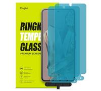 Ringke Tempered Glass Compatible avec Verre Trempé Google Pixel 8 Pro Qualité HD Transparent Anti-Rayures 9H Dureté Application Facile Protecteur d'écran Pixel 8 Pro - Clear