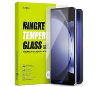 Ringke Verre Trempé Protecteur d'écran Compatible avec Samsung Galaxy Z Fold 5 5G (2023) Cover Display Glass Qualité HD Transparent Anti-Rayures 9H Dureté - Clear