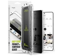 Ringke Easy Slide Privacy Tempered Glass Compatible avec Verre Trempé Samsung Galaxy S25 Edge Protecteur d'écran Anti Espion Qualité HD Anti-Rayures 9H Dureté Application Facile