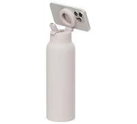 RingO Gourde inox Ringo Pro avec support magnétique rotatif pour smartphone – 710 ml Ivoire