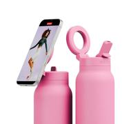 Ringo Pro XL Gourde Isotherme Inox et Support Magnétique Rotatif Smartphone