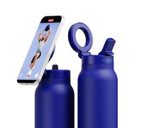 Ringo Pro XL Gourde Isotherme Inox et Support Magnétique Rotatif Smartphone