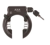 Antivol velo fer a cheval axa solid plus noir (ouverture 50mm/option cable antiv