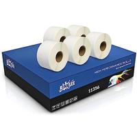 RINKLEE 11356 S0722560 Étiquettes Compatible pour DYMO LabelWriter 4XL 450 400 330 320 310 Duo/Turbo/Twin Turbo SEIKO SLP 450 430 420 410 400 200 100 | 41 x 89 mm | 5 Rouleaux