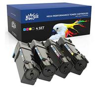 RINKLEE 1320 Cartouche de Toner Compatible pour Dell 1320c 1320cn | Grande Capacité 2000 Pages | Noir/Cyan/Magenta/Jaune, Pack 4
