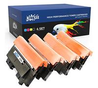 RINKLEE Cartouche de Toner Compatible pour Samsung CLP-360 CLP-365 CLP-365W CLX-3305 CLX-3305FN CLX-3305W CLX-3305FW Xpress SL-C410W C460W C460FW C467W | Grande Capacité 1500/1000 Pages | Pack 4