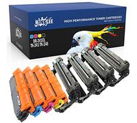 RINKLEE DR-241CL TN241 TN245 Kit Tambour & Cartouches de Toner Compatible pour Brother DCP-9015CDW DCP-9020CDW MFC-9140CDN MFC-9330CDW MFC-9340CDW HL-3140CW HL-3150CDW HL-3170CDW