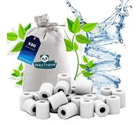 Rinko France |80 Perles de Céramique Pour Filtrer l’Eau du Robinet - Anti Calcaires - élimine Le Mauvais Gout - Ideal Pour Carafe, Cafetière, Bouilloire, Purificateur Naturel Eau Robinet