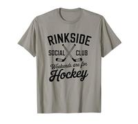 Rinkside Social Club Retro Ice Hockey Vibes T-Shirt
