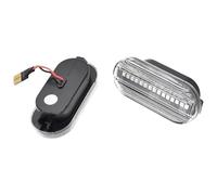 RINKTEEA Clignotants Dynamiques Pour C-Max Pour Fiesta Pour Focus MK2 Pour Galaxy Clignotants Dynamiques Clignotant Feu De Position Latéral LED(Dynamic Crystal)